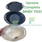 VORWERK VAROMA BIMBY TM31 COMPLETO ORIGINALE VASSOIO COPERCHIO VAPORIERA TM 31