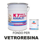 Amalfi K7 Fondo per Piscine in Vetroresina A+B Grigio Kg (Mq 9 Kg)