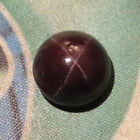 natural STAR GARNET cabochon loose gemstone 24.85 Cts. (14x14x09 mm) round shape