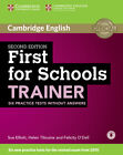 First for Schools Trainer Six Practice Tests without Answers with Audio EFL 2e