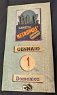 Calendario Pubblicitario - Lametta Metropolis Originale anni 50
