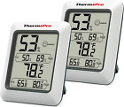 2 Pezzi Igrometro Termometro Digitale Misuratore Di Umidità E Temperatura Intern