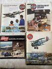 AIRFIX 7th, 8th, 9th & 10th EDITION 1970’s CONSTRUCTION KIT COLOUR CATALOGUES