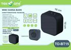 Mini Cassa Speaker TeKone TO-BT15 Bluetooth Wireless Radio FM Microsd Usb hsb