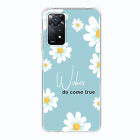 Flower Personalised Case Slim Phone Cover For Xiaomi 12 13 Redmi 10 Note 11 Pro