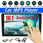 10.1" Autoradio con GPS NAVI BLUETOOTH USB Android 8.1 2DIN 2.5D vetro temperato