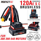 Rocket-RC 120A Sensored Brushless ESC for 1/10 RC Racing Car 380 390 540 Motors