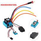 60A/80A/120A Brushless ESC Electric Speed Controller for HSP 1/10 RC Car Trucks