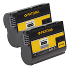 2x Batteria Patona 7,0V 1600mah li-ion per Nikon EN-EL15