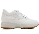 Hogan scarpe sneaker donna interactive H bucata HXW00N00E30KLAB001 bianca