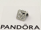 (B75) Authentic Pandora  Silver Reflexions Openwork Gift Box Clip Charm S925 ALE