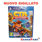 CRASH TEAM RACING CTR NITRO FUELED PS4 PLAYSTATION 4 GIOCO NUOVO PER Italiano