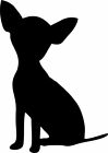 CHIHUAHUA DOG SILHOUETTE VINYL DECAL STICKER BEDROOM/CAR/WALL/DOOR/LAPTOP/TABLET