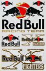 Adesivi Adesivo Red Bull Trasparente Foglio Intero Moto Carene Racing Team Honda