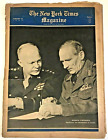WW2 New York Times Magazine Eisenhower Montgomery February 20th 1944