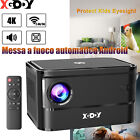XGODY Proiettore Video Proiettori Wifi Bluetooth HD 1080p Supporto 4K 9000 Lumen