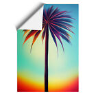 Palm Tree Airbrush Wall Art Print Framed Canvas Picture Poster Decor Living Room