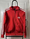 Vintage Adidas Firebird Track Jacket Size Small Red