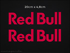 kit 2 adesivi RED BULL - tuning moto, auto, sponsor