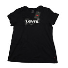 Levi s Women s The Perfect Tee T-Shirt, Black Agate. L UK