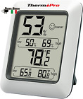 Thermopro TP50 Termometro Igrometro Digitale per Ambiente Misuratore Di Umidità