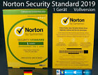 Norton Security Standard 2019 Vollversion Box 1 Gerät inkl. Antivirus OVP NEU