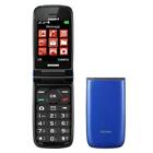 Brondi Magnum 4  Telefono Cellulare Maxi Display, Tastiera GRANDE 1.3 MP, Blue