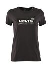 Levi s T-Shirt Women s The Perfect Large Batwing Black White Logo Tee 17369-1933