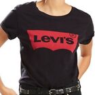 Women s T- Shirt Levi s The Perfect Graphic Tee - Large Batwing Black