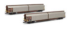 Modellino treno modellismo ferroviario Rivarossi FS 2 UNIT PACK CLOSED WAGONS