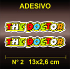 Adesivi Sticker VALENTINO ROSSI THE DOCTOR | DUCATI HONDA YAMAHA SIMONCELLI 58