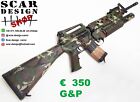 m16 A2 G&P ASG  AEG rifle, airsoft, softair, camo, custom. SCAR design
