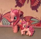 My Little Pony G4 Pinkie Pie In Original Hair Bands & Mini Figure. Near Mint
