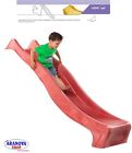 Scivolo per bambini da giardino in HDPE - ‘REX’ altezza 120 cm rosso