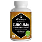 Vitamaze® Curcuma E Piperina plus Vitamina C Ad Alto Dosaggio, L Estratto