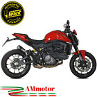 Scarico Ducati Monster 937 / + 2022 Mivv Moto Terminale X-M5 Inox Nero Omologato