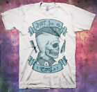 T-Shirt Maglietta Be Cool Hipster Skull Teschio Look Moda Sea Rock Uomo S M L XL