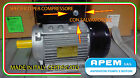 Motore Elettrico Monofase per COMPRESSORE 3 CV 2,2 KW 3 2800 GIRI mm24 ITALIANO
