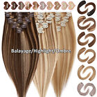 Extension clip 8 capelli veri SEGO Fascia Folta 45-80 Grammi Hair Remy 20cm-60cm