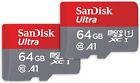 SanDisk 128GB Ultra scheda microSDXC + adattatore SD fino a 140 MB/s