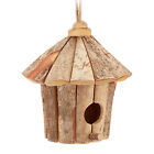 Casetta per uccelli decorativa in legno da appendere nido artificiale uccellini