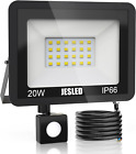 Faretto LED Da Esterno Con Sensore Di Movimento, 20W 2200 Lumen, IP66 Impermeabi