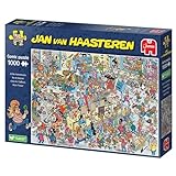 Jumbo Spiele Jan Van Haasteren Parrucchiere 1000 Pezzi-Puzzle per Adulti, 20070
