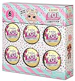 L.O.L. Surprise! Confetti Pop 6 Pack Dawn – 6 Re-Released Dolls Each with 9 Surprises
