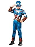 Rubie’s Costume Capitan America Deluxe Marvel Avengers Bambini (640833-S)