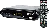 Bravo Decoder Digitale Terrestre Full HD 1080p - DVB-T2 - Con Porta Eternet