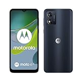 Motorola moto e13 (batteria 5000 mAH, Dolby Atmos Stereo Speakers, 13MP, 2/64 GB espandibile, Display 6.5" HD+, Dual SIM, Android 13), Cosmic Black