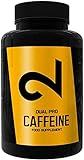 DUAL Pro CAFFEINE | 100% Caffeina Pura | 120 Capsule Vegane| Certificato Di Laboratorio | Capsule Di Caffeina |Alte Dosi|Senza Additivi Aggiuntivi, Vegan E Senza Glutine|Fornitura 4 Mesi| Made In EU