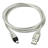 CY IEEE 1394 4 pin maschio USB Firewire CableiLink cavo adattatore per SONY DCR-TRV75E DV