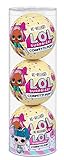 L.O.L. Surprise! Confetti Pop 3 Pack Glamstronaut – 3 Re-Released Dolls Each with 9 Surprises (571964)